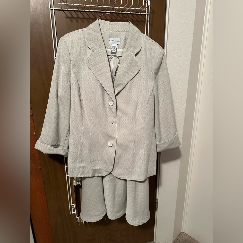 Jaclyn Smith Lined Jacket & Matching Skirt